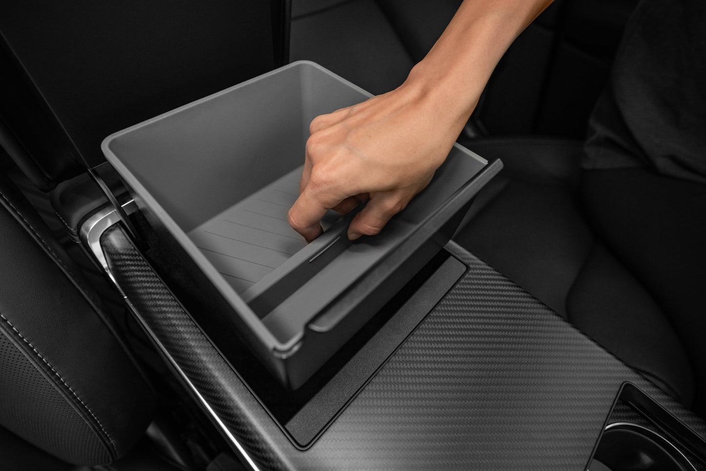 Armrest Organizer Tesla Model S/X-2