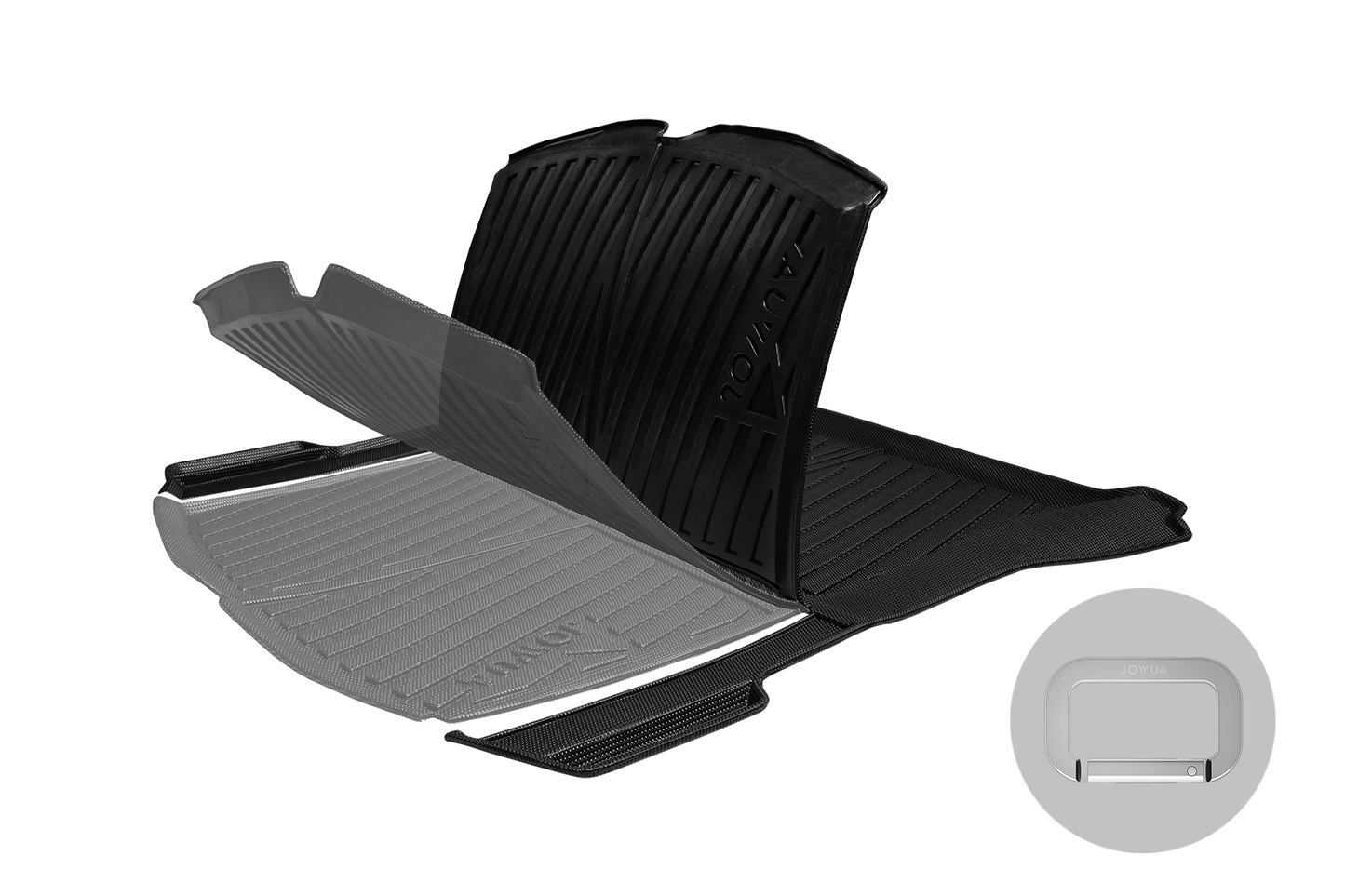 Model 3 (2024+ Highland) All Weather Trunk Liners-1