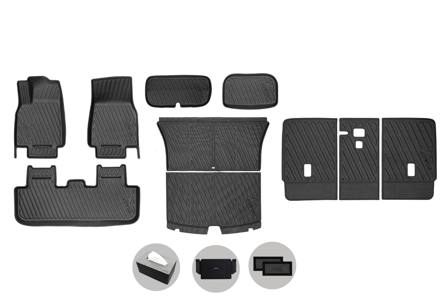 Model Y 2025+ Interior / Trunk Full Coverage Liner Combo-0