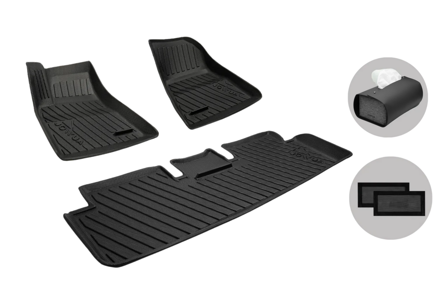 Model 3 (2024+ Highland) All-Weather Floor Liners-0