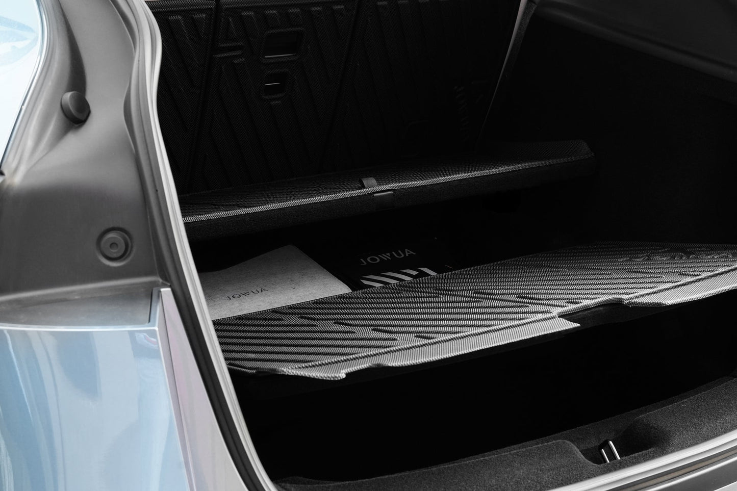 Model Y (Juniper 2025+) EasyShield Waterproof Trunk Liner + Rear Seats Back Cover Bundle-4