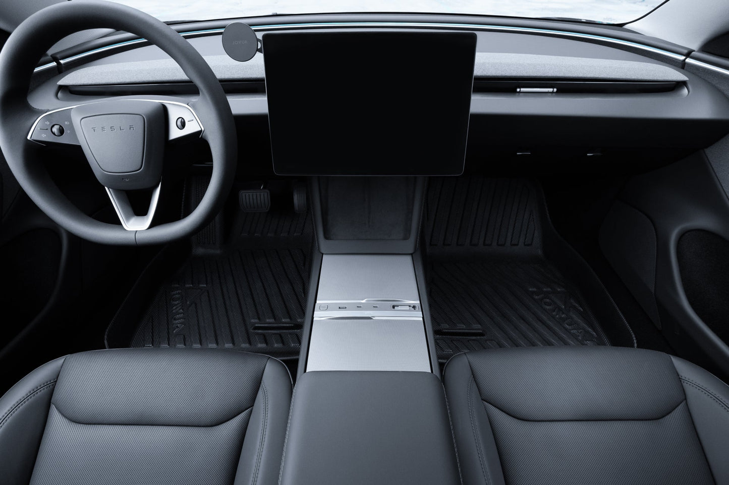 Model 3 (2024+ Highland) All-Weather Floor Liners-1