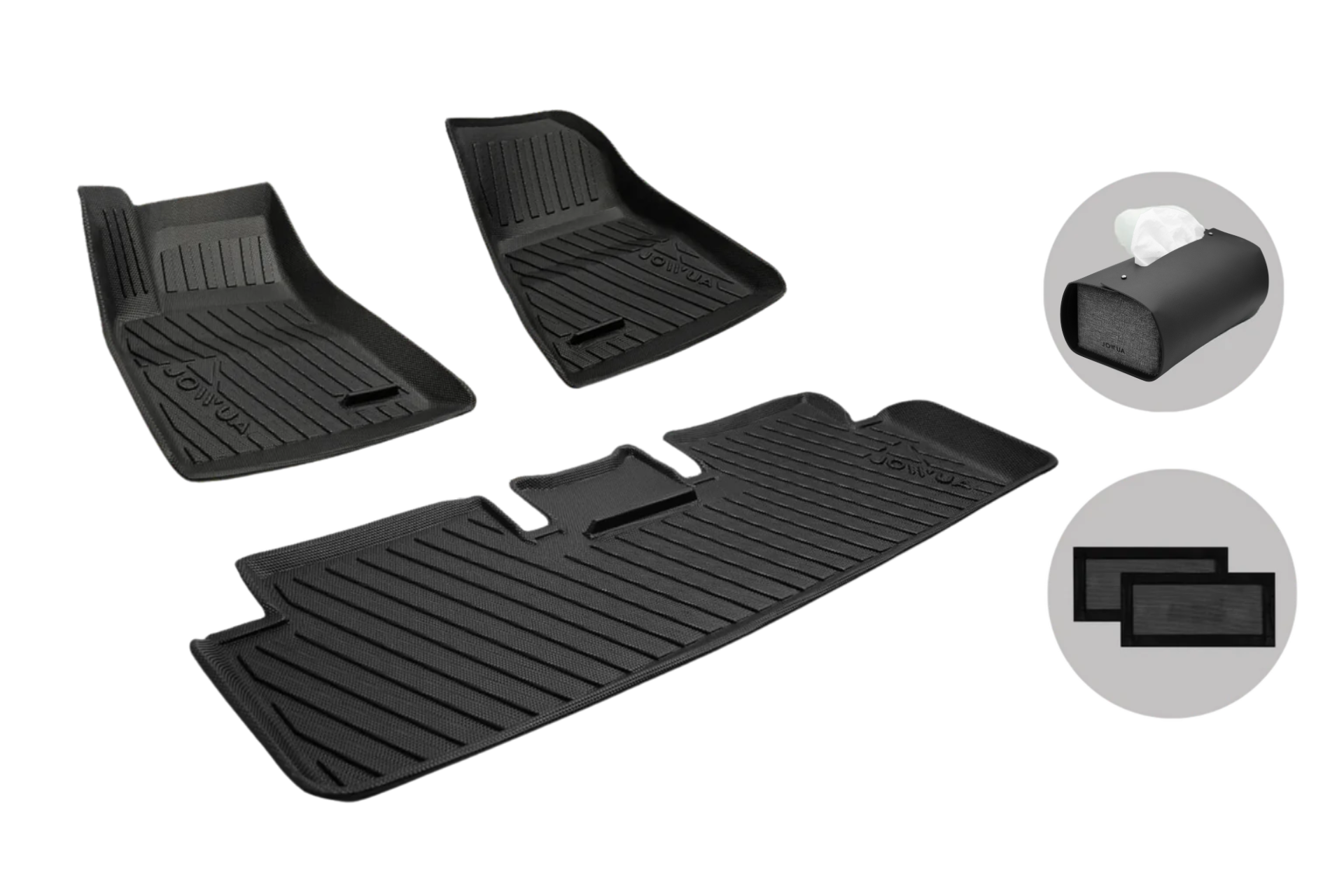 Model 3 (2024+ Highland) All-Weather Floor Liners-0