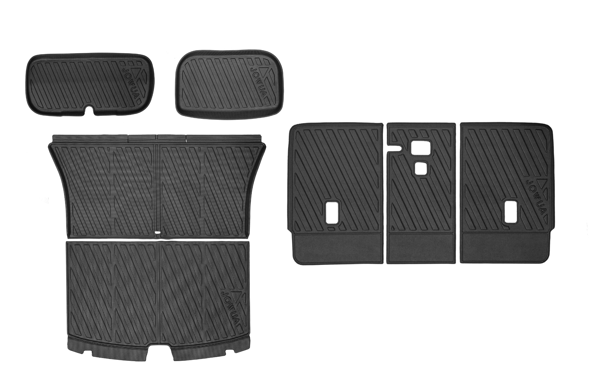 Model Y (Juniper 2025+) EasyShield Waterproof Trunk Liner + Rear Seats Back Cover Bundle-0