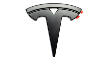 Logo Embleme in Schwarz für das Tesla Model 3-1